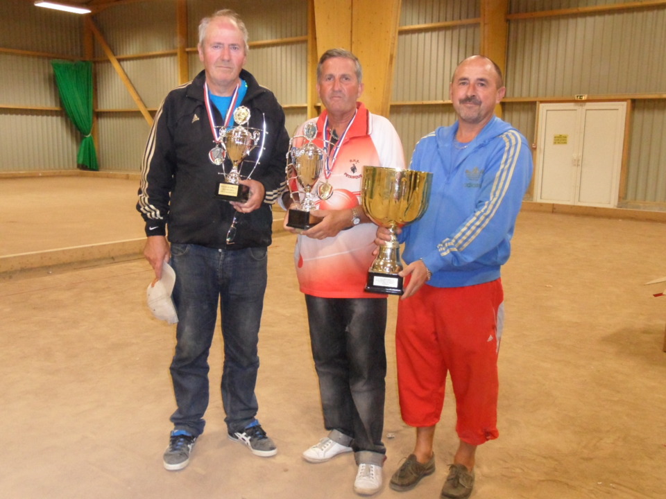 Bertrand SORIN champion tête à tête vétéran - Doublé d' l'OHS