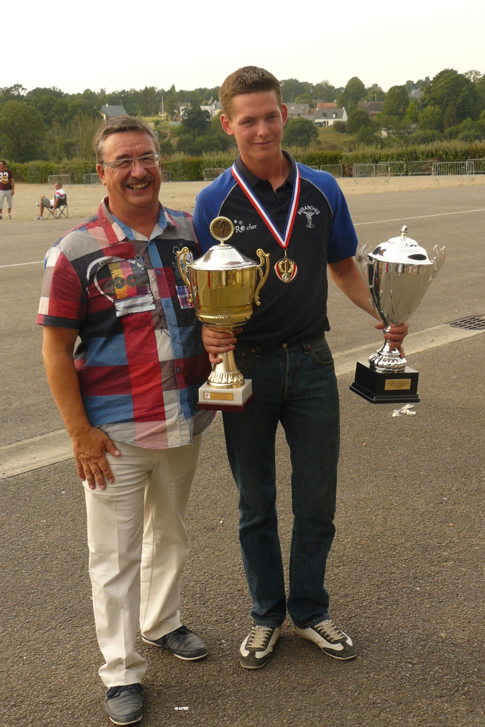 Regis CONDETTE radieux des prouesses de son jeune protégé Regis CONDETTE radieux des prouesses de son jeune protégé