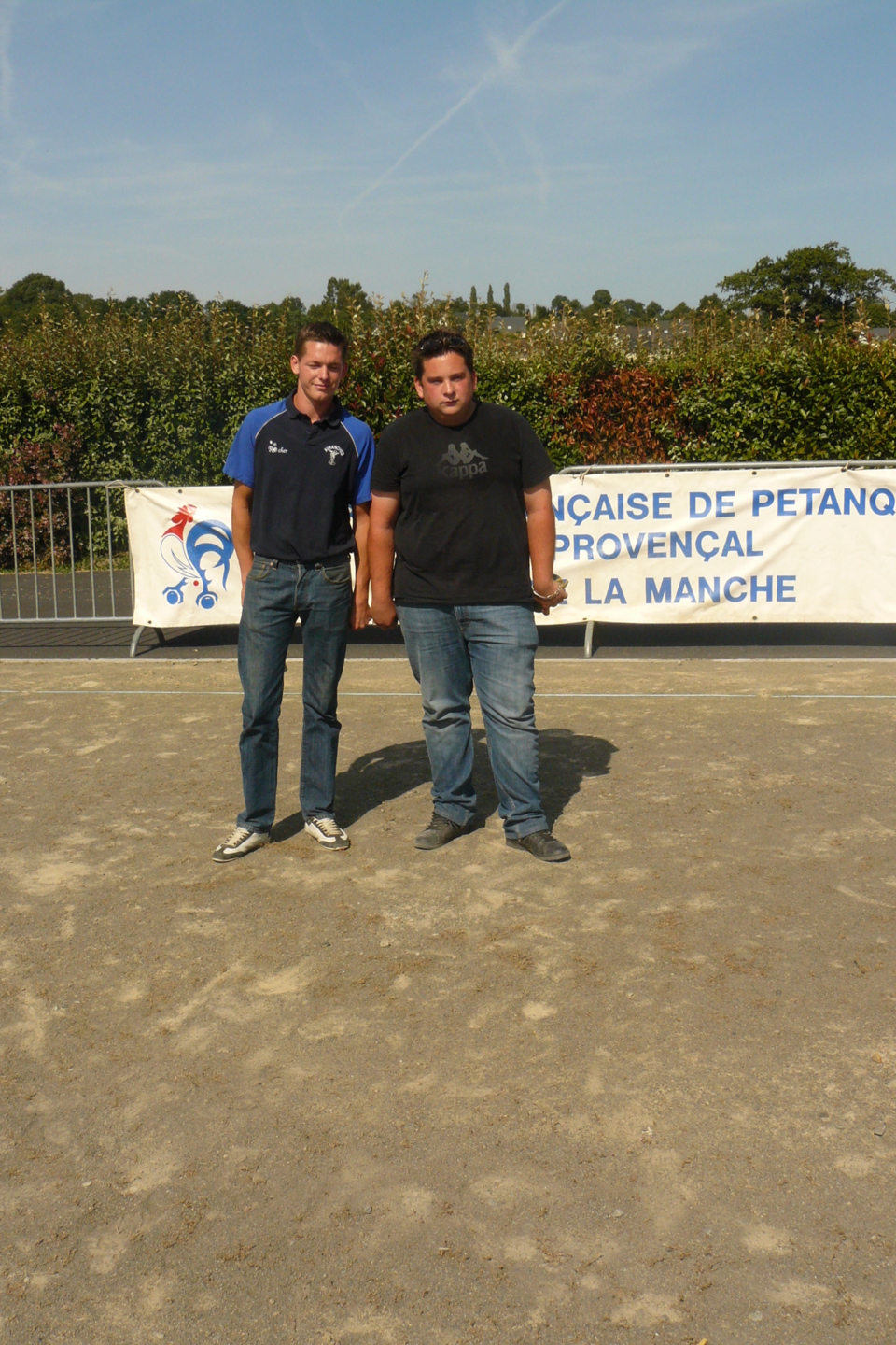 la 1/2 finale face à Ludovic TOUZAINT d'Agneaux la 1/2 finale face à Ludovic TOUZAINT d'Agneaux