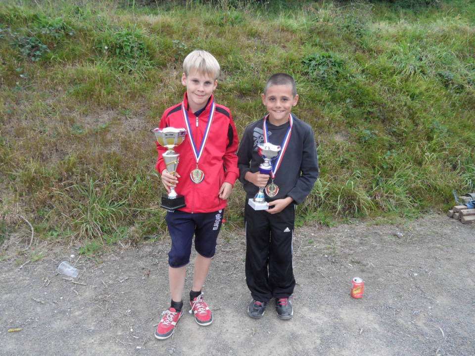 Benjamin JAVALET et Lucas LEPLANQUAIS , champions chez les benjamins Benjamin JAVALET et Lucas LEPLANQUAIS , champions chez les benjamins