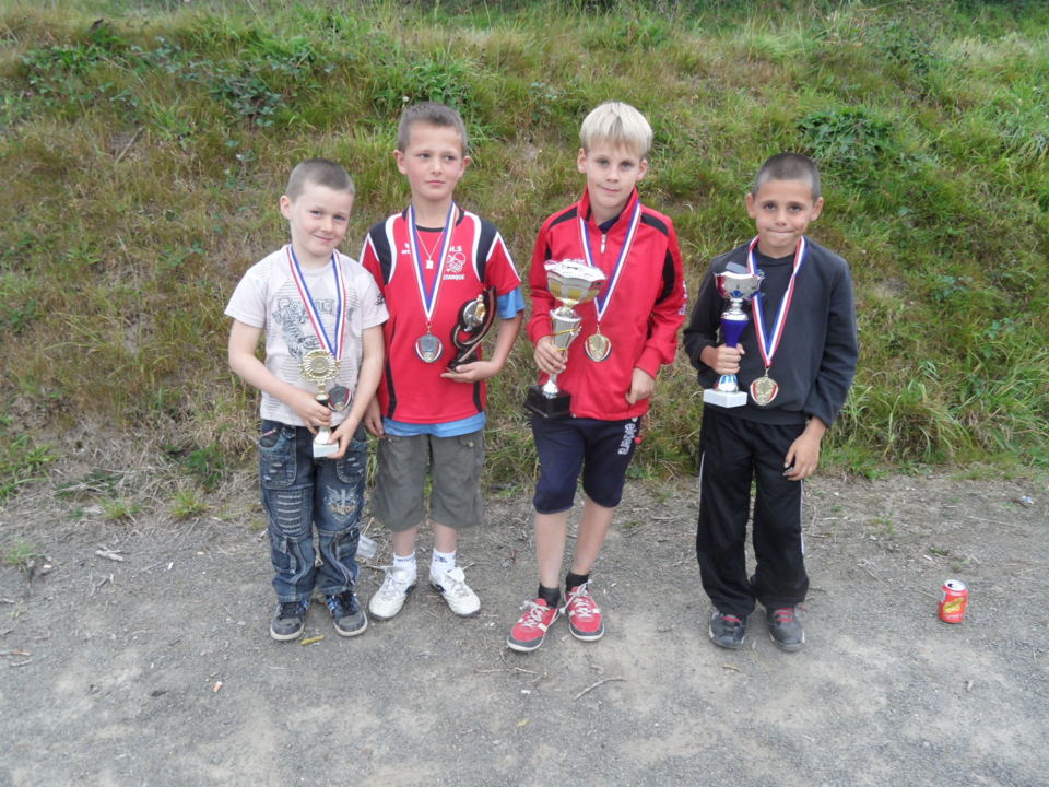 La finale avec Vincent LENOEL (champion 2012) - Rudy JACQUELIN (champion 2011) - Benjamin Javalet (champion 2011) et Lucas LEPLANQUAIS (champion 2012)