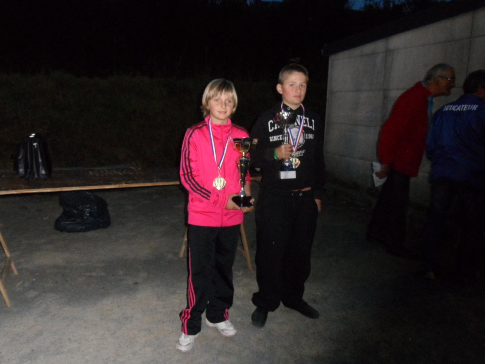 Les vainqueurs minimes - Lennie VIVIER et Axel BLIAUT Les vainqueurs minimes - Lennie VIVIER et Axel BLIAUT