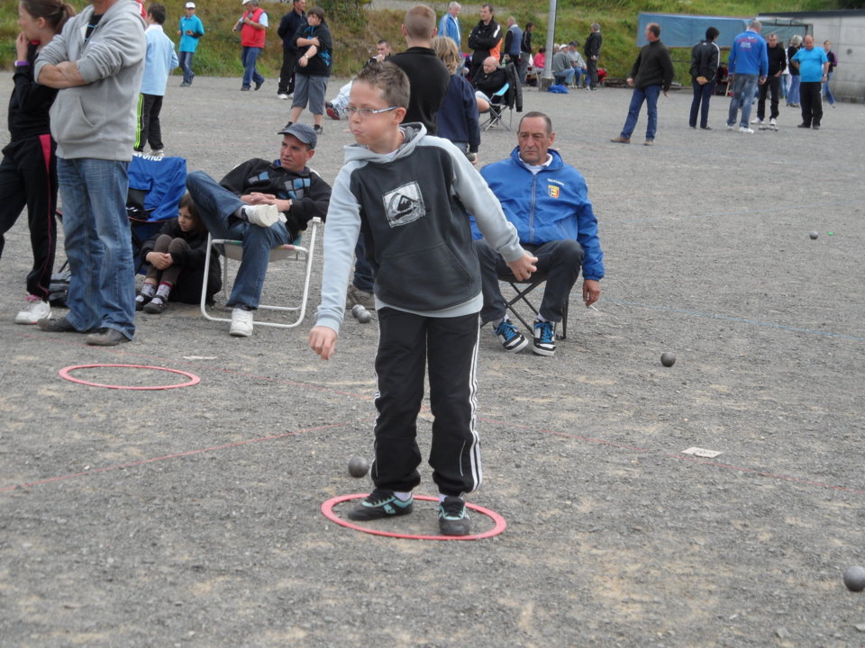 Lennie VIVIER (sourdeval) et Axel BLIAUT (OHS) champions doublette minime 2012 Lennie VIVIER (sourdeval) et Axel BLIAUT (OHS) champions doublette minime 2012