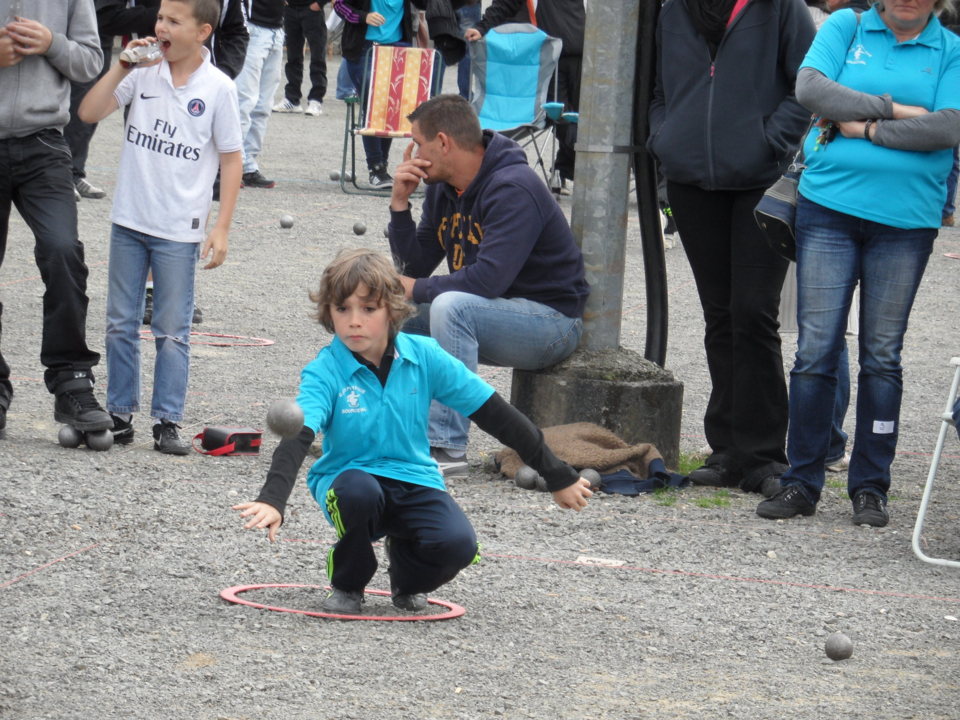 Lennie VIVIER (sourdeval) et Axel BLIAUT (OHS) champions doublette minime 2012