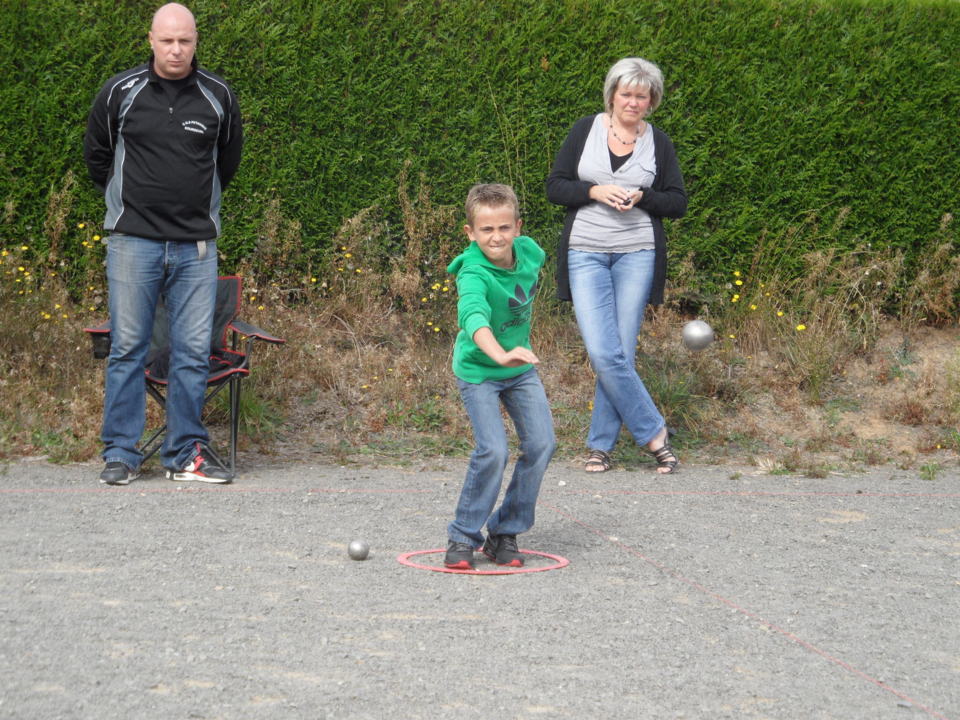 Lennie VIVIER (sourdeval) et Axel BLIAUT (OHS) champions doublette minime 2012 Lennie VIVIER (sourdeval) et Axel BLIAUT (OHS) champions doublette minime 2012