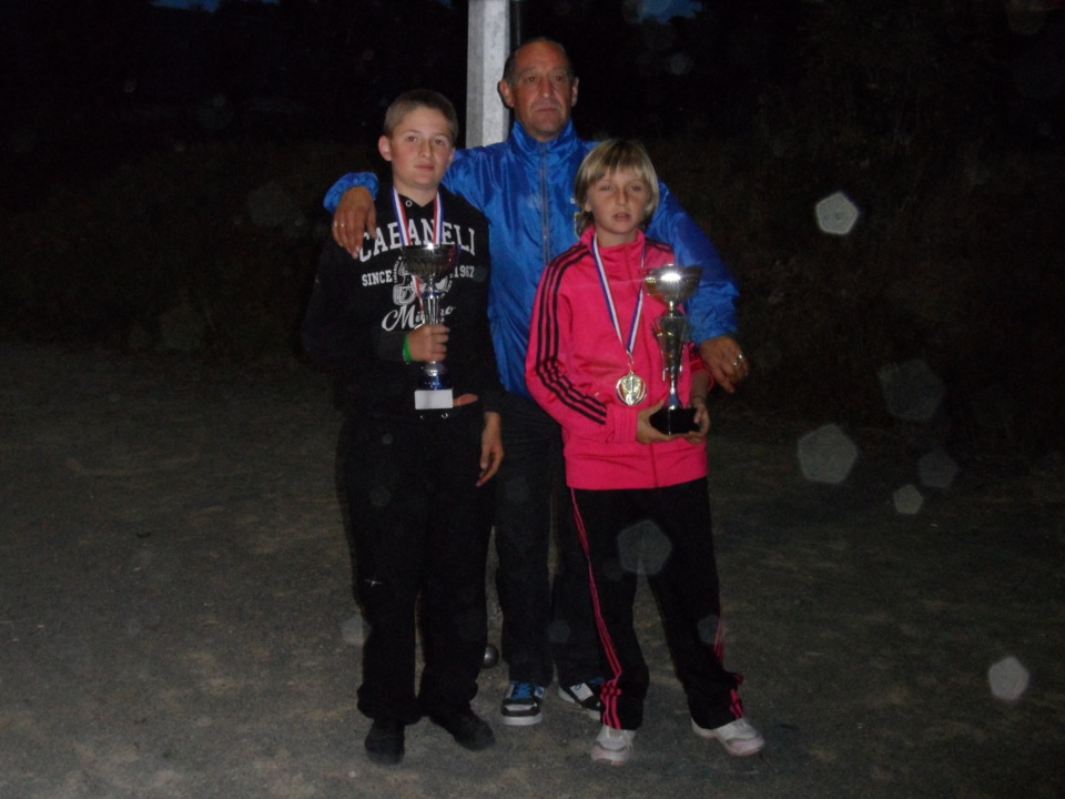 Lennie VIVIER (sourdeval) et Axel BLIAUT (OHS) champions doublette minime 2012