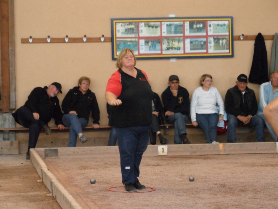 Championnat doublette mixte vétéran - Octeville ( PLO - OHS ) dominateurs à Agneaux