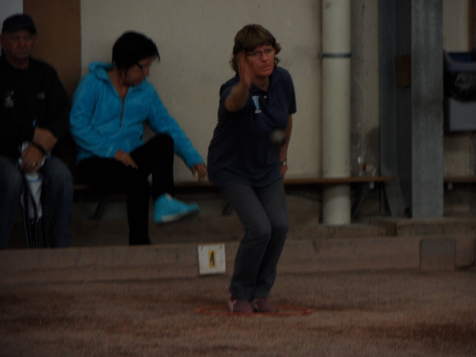 Championnat doublette mixte vétéran - Octeville ( PLO - OHS ) dominateurs à Agneaux Championnat doublette mixte vétéran - Octeville ( PLO - OHS ) dominateurs à Agneaux