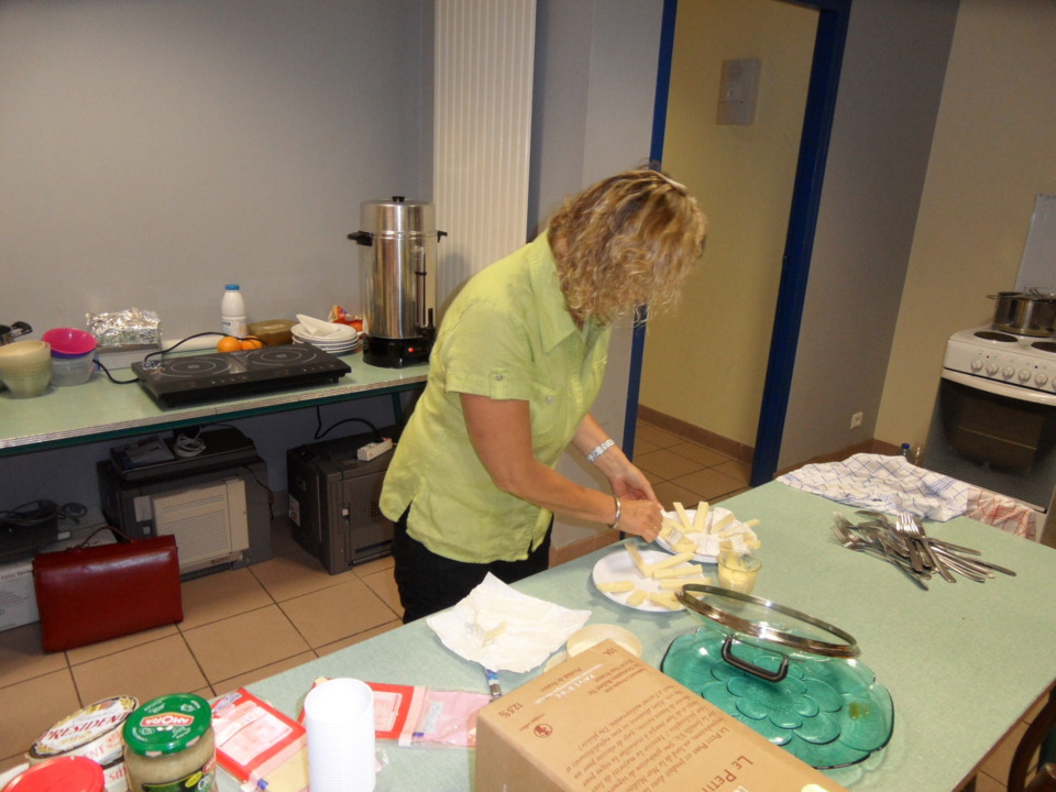 La suite du repas des dirigeants