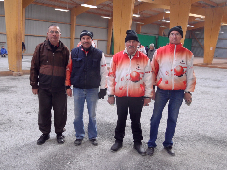 Sélection pour la coupe de la manche vétéran