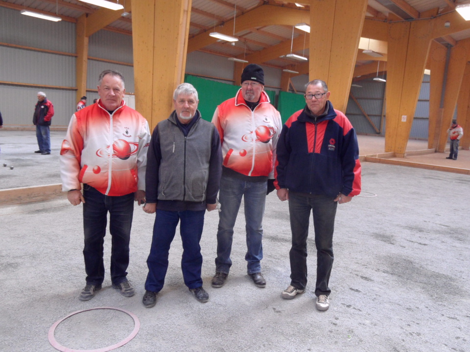 Sélection pour la coupe de la manche vétéran