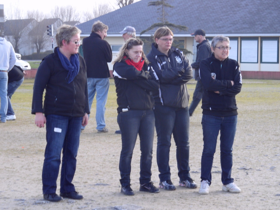 Des féminines qui bravent les intempéries Des féminines qui bravent les intempéries