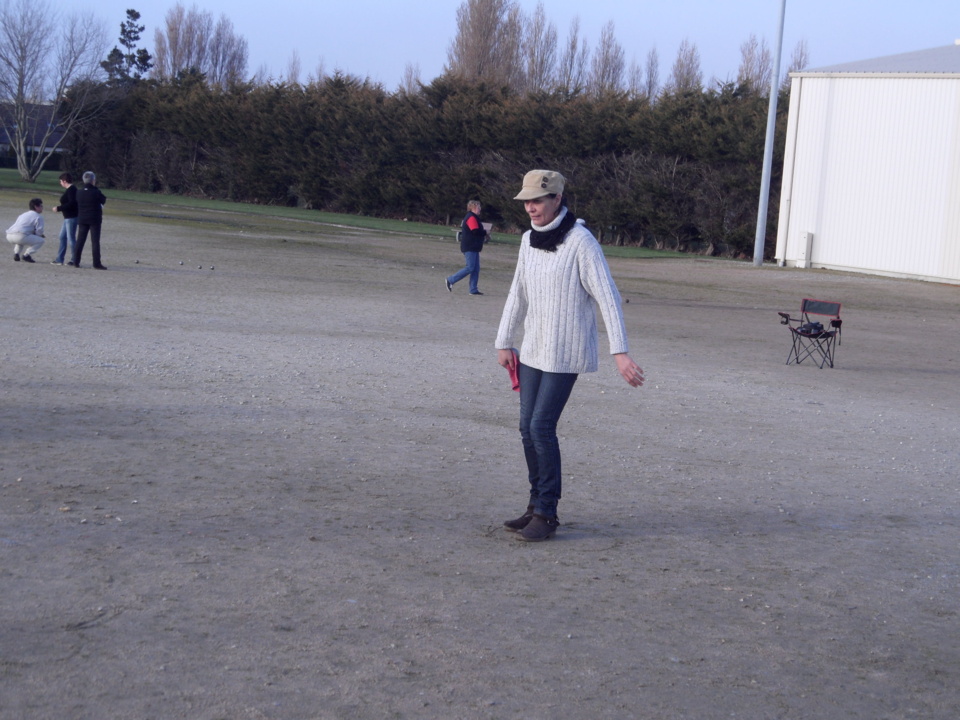 Cathy SIMON de la boule Flamanvillaise