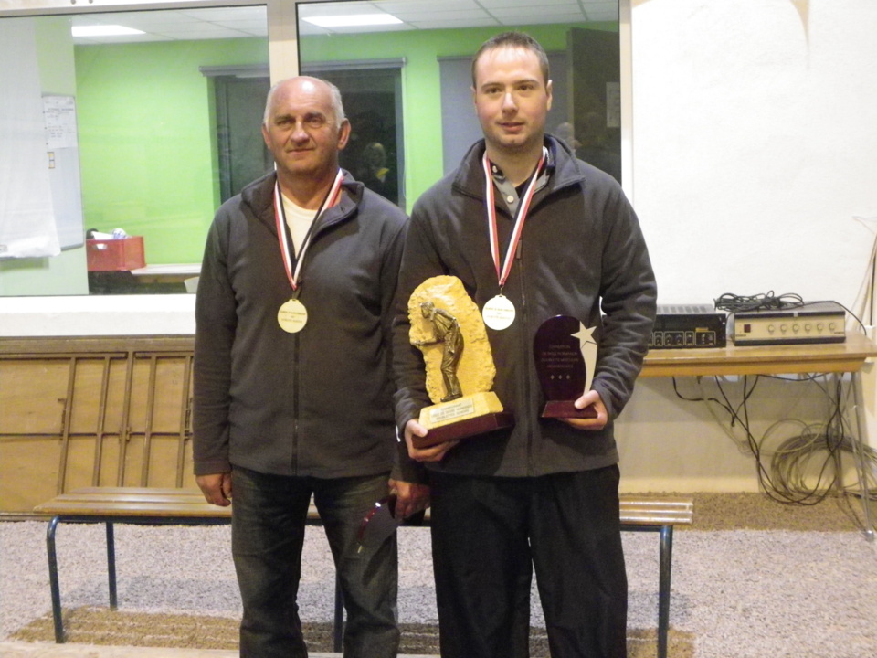 SAGA CHAMPIONNAT DE LIGUE 2013 -  DOUBLETTE SENIOR - Arnaud JOYEUX et Yves MAZELINE ( AGNEAUX - 50) sacrés  - EPISODE  3
