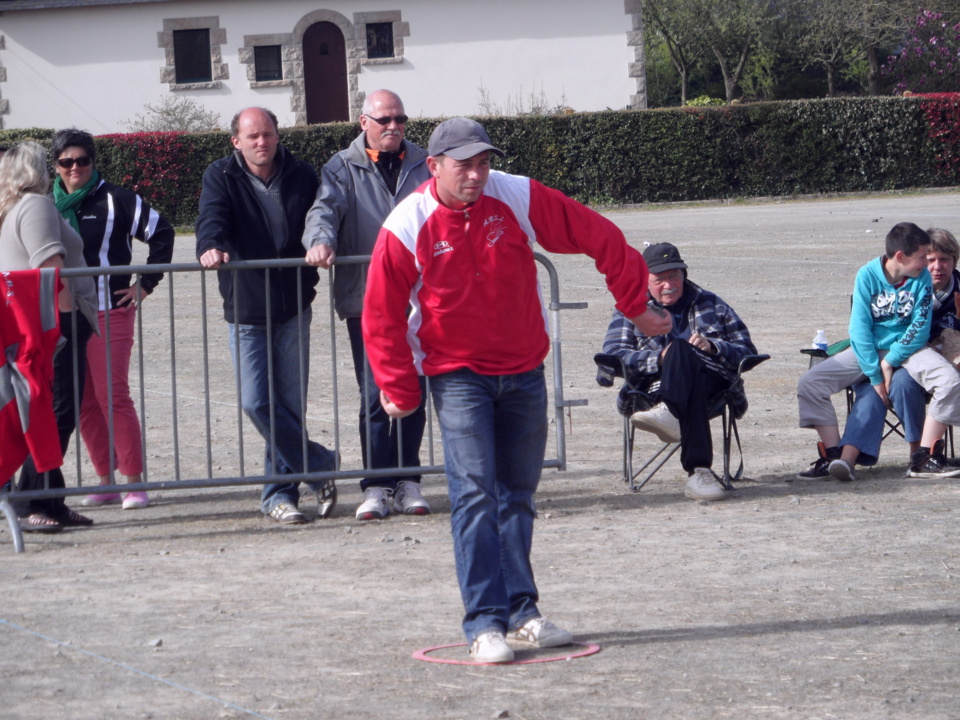 CHAMPIONNAT TRIPLETTE MASCULIN DEPARTEMENTAL - Ivan LE CANN - Franck ALIX et Julien PESTOUR (VILLEBAUDON)
