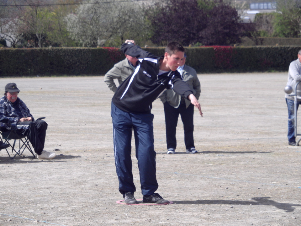 CHAMPIONNAT TRIPLETTE MASCULIN DEPARTEMENTAL - Ivan LE CANN - Franck ALIX et Julien PESTOUR (VILLEBAUDON)