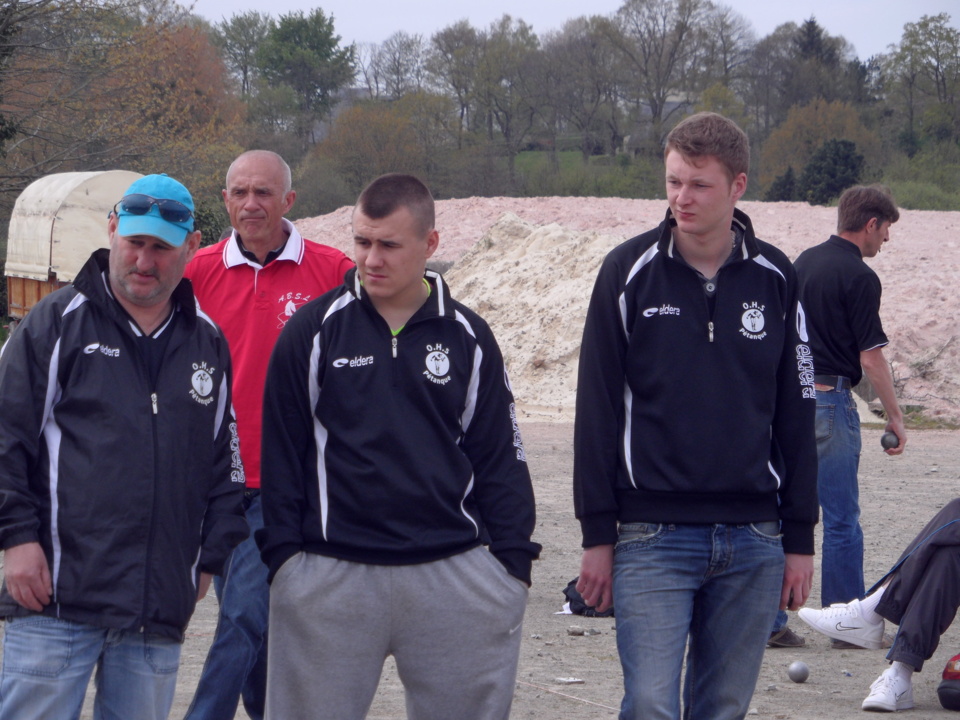 Fin championnat de la manche triplette masculin
