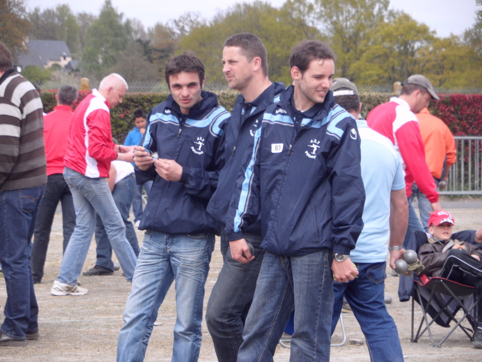 Fin championnat de la manche triplette masculin