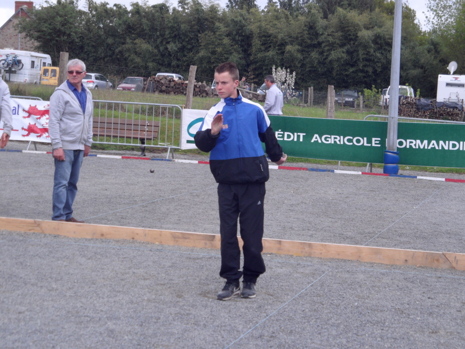 CHAMPIONNAT DE LIGUE 2013 - Triplette promotion  Jack LECOEUR - Gilles FAUTRE - Bernard LEPETIT ( VILLEBAUDON - 50 )  Episode N°