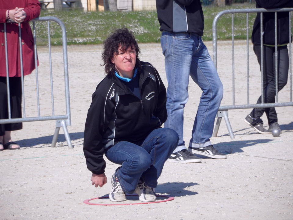 Championnat départemental doublette mixte à Tourlaville - Wenda CLEMENT et John DEROUET Sacrés