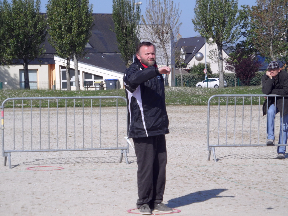 Championnat départemental doublette mixte à Tourlaville - Wenda CLEMENT et John DEROUET Sacrés