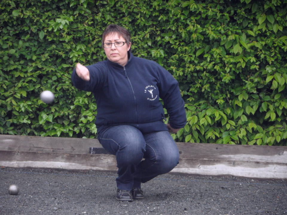 Saga championnat de ligue n°6 - Sabrina LEBAS et Thibault HOLLEY champions doublette mixte 2013 Saga championnat de ligue n°6 - Sabrina LEBAS et Thibault HOLLEY champions doublette mixte 2013