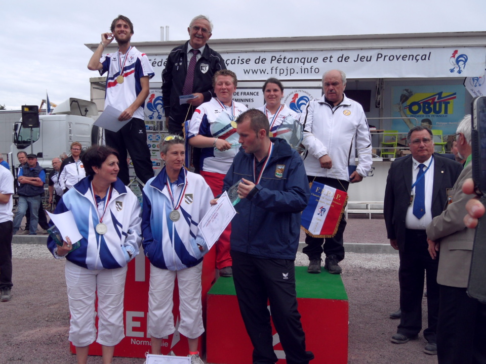 LE PODUIM DE CES CHAMPIONNATS DE FRANCE