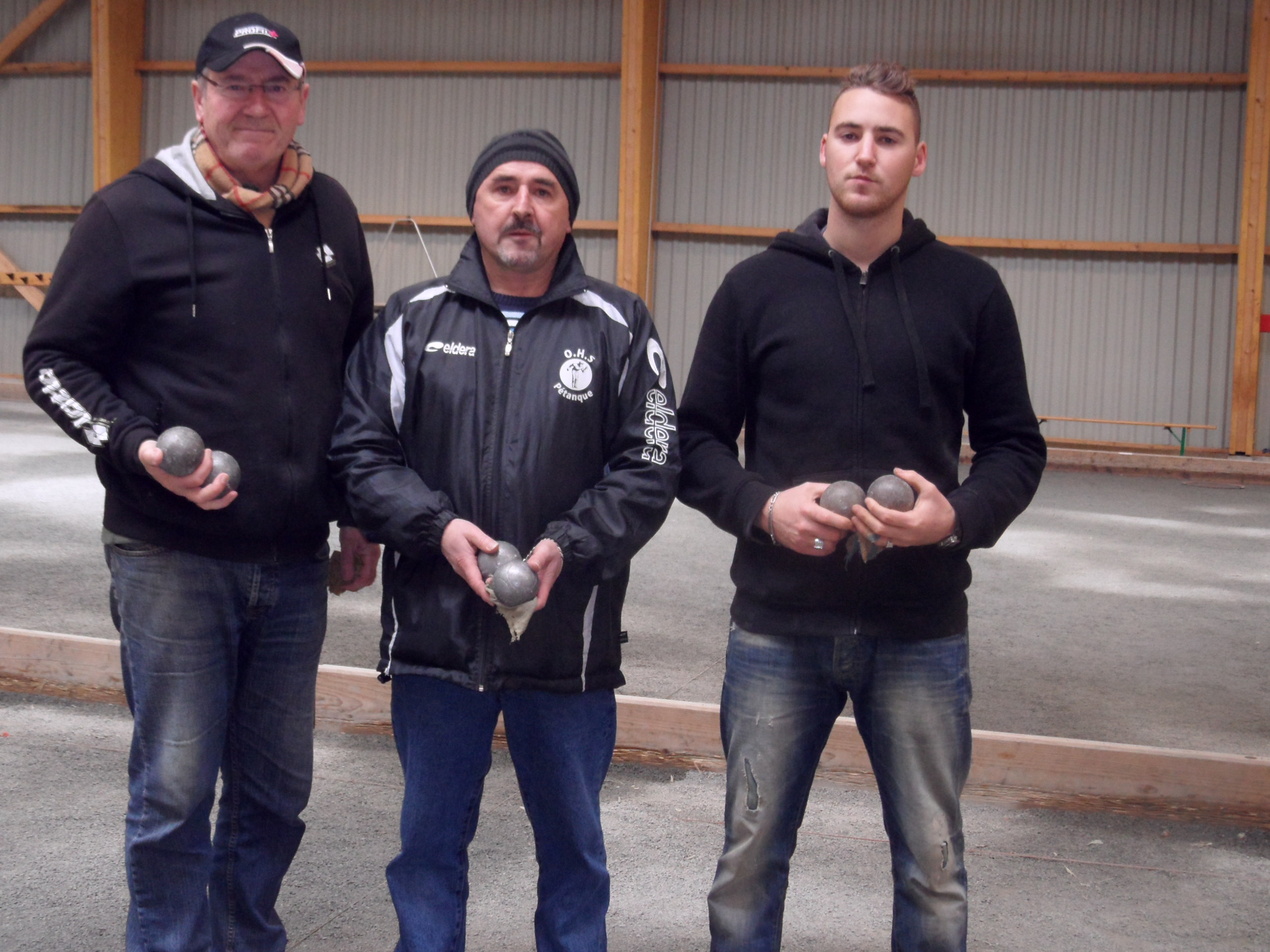 Patrick LEPETIT - Thierry BONNEMAINS - Wilfried LOQUET (qualifiés) Patrick LEPETIT - Thierry BONNEMAINS - Wilfried LOQUET (qualifiés)