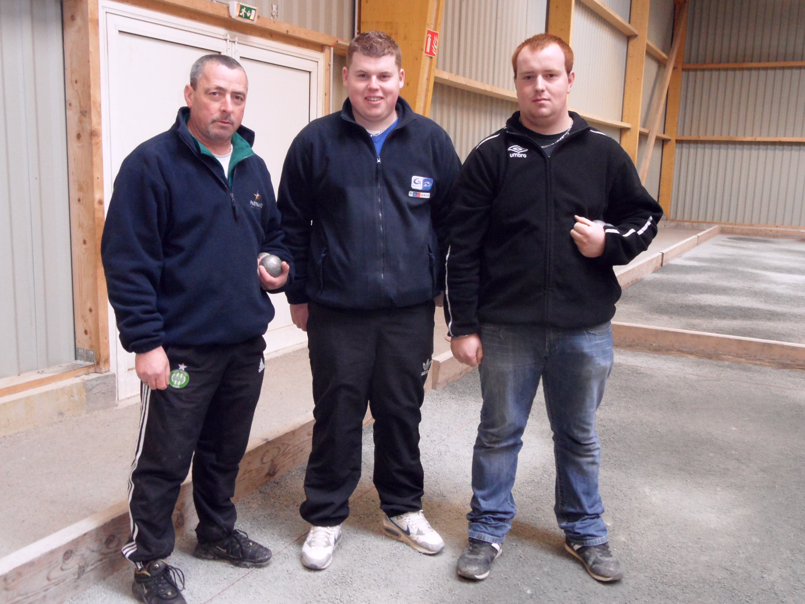 Eric CORONNE - Fabien LETELLIER - Johnny MOUCHEL (qualifiés) Eric CORONNE - Fabien LETELLIER - Johnny MOUCHEL (qualifiés)