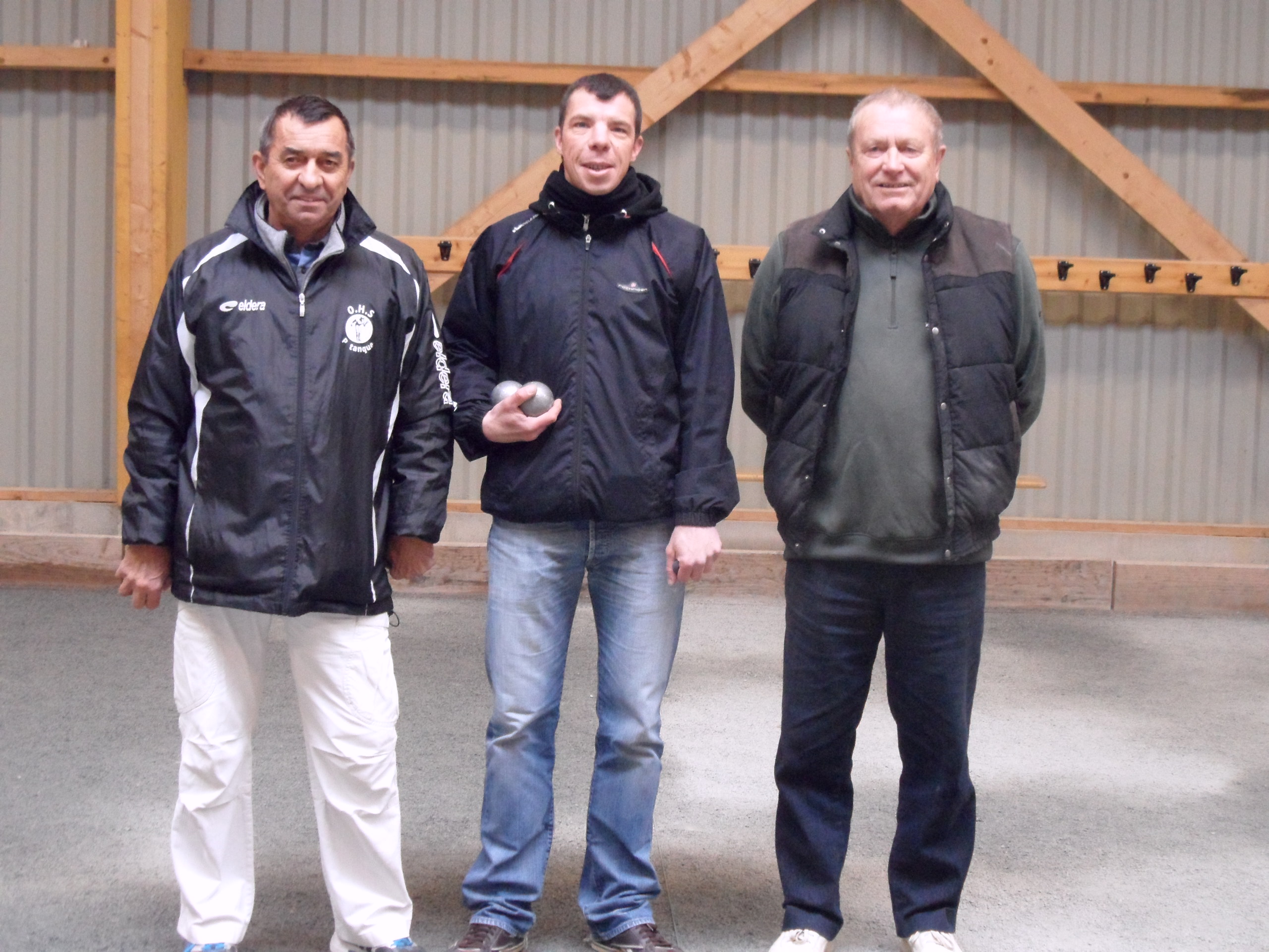 Jean LEVAGNINI - Emmanuel LESAGE - Michel LEPELLETIER (qualifiés) Jean LEVAGNINI - Emmanuel LESAGE - Michel LEPELLETIER (qualifiés)