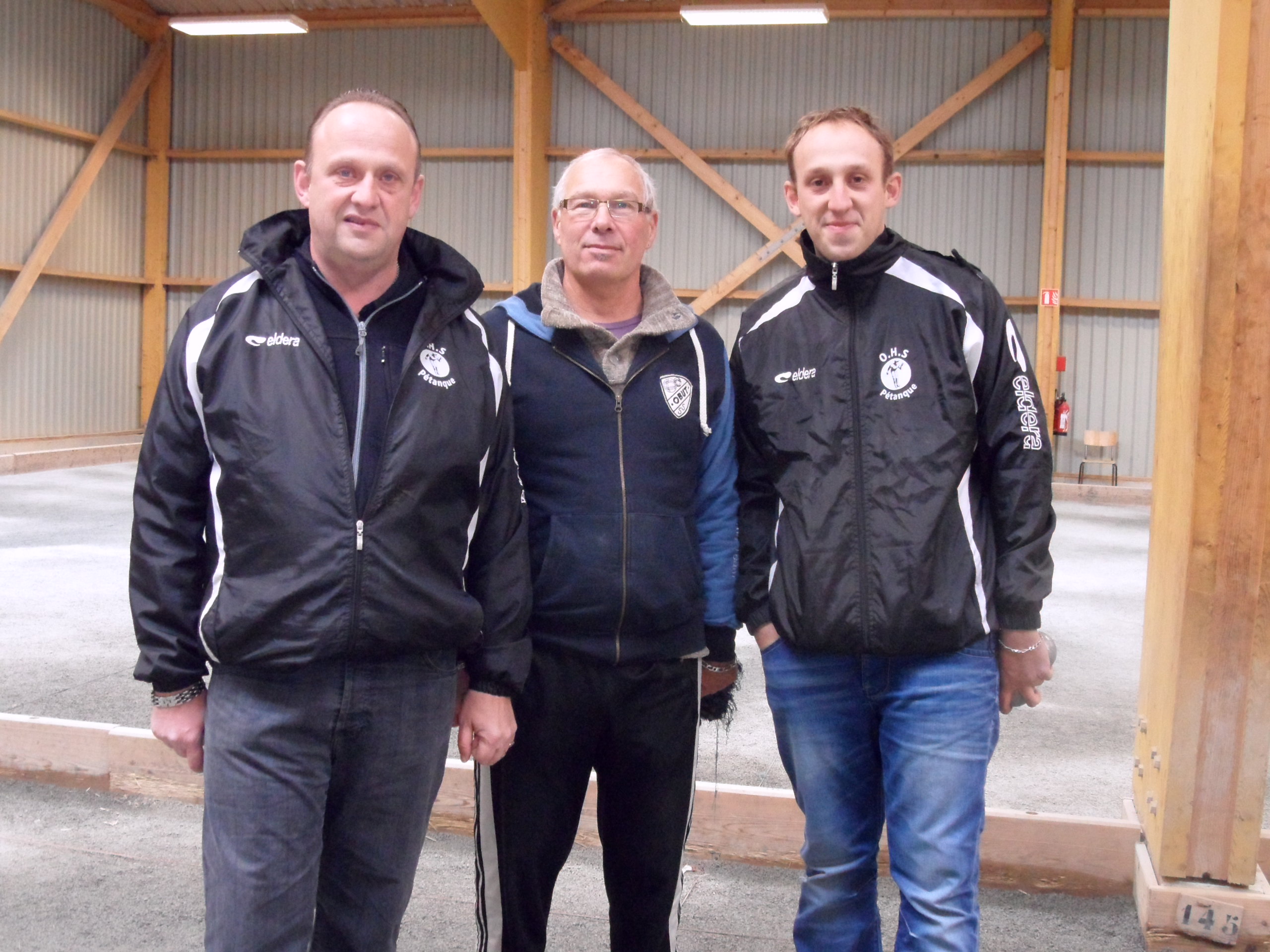 Eddy CHARVET - Joel BONHOMME - Jérôme CHARVET (qualifiés) Eddy CHARVET - Joel BONHOMME - Jérôme CHARVET (qualifiés)