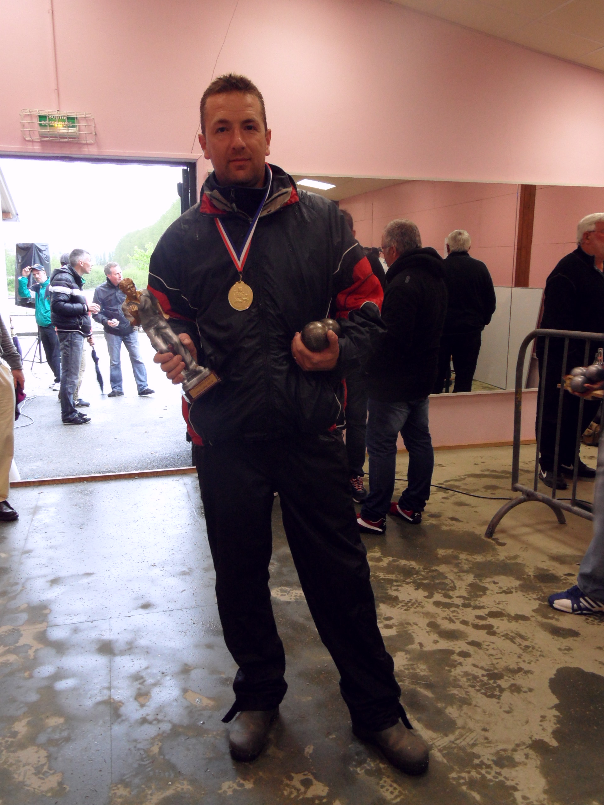 Romuald FOUCHER champion de ligue 2014 (cd14) Romuald FOUCHER champion de ligue 2014 (cd14)