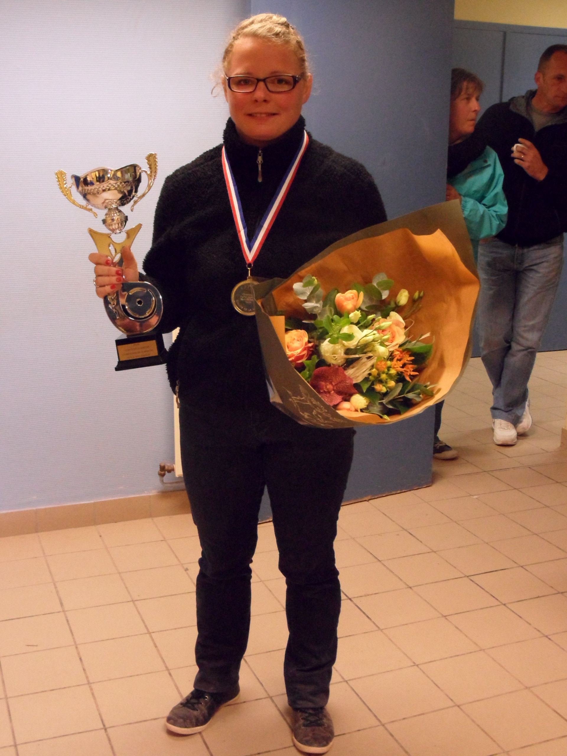Wenda DEROUET-CLEMENT championne individuelle 2014 Wenda DEROUET-CLEMENT championne individuelle 2014