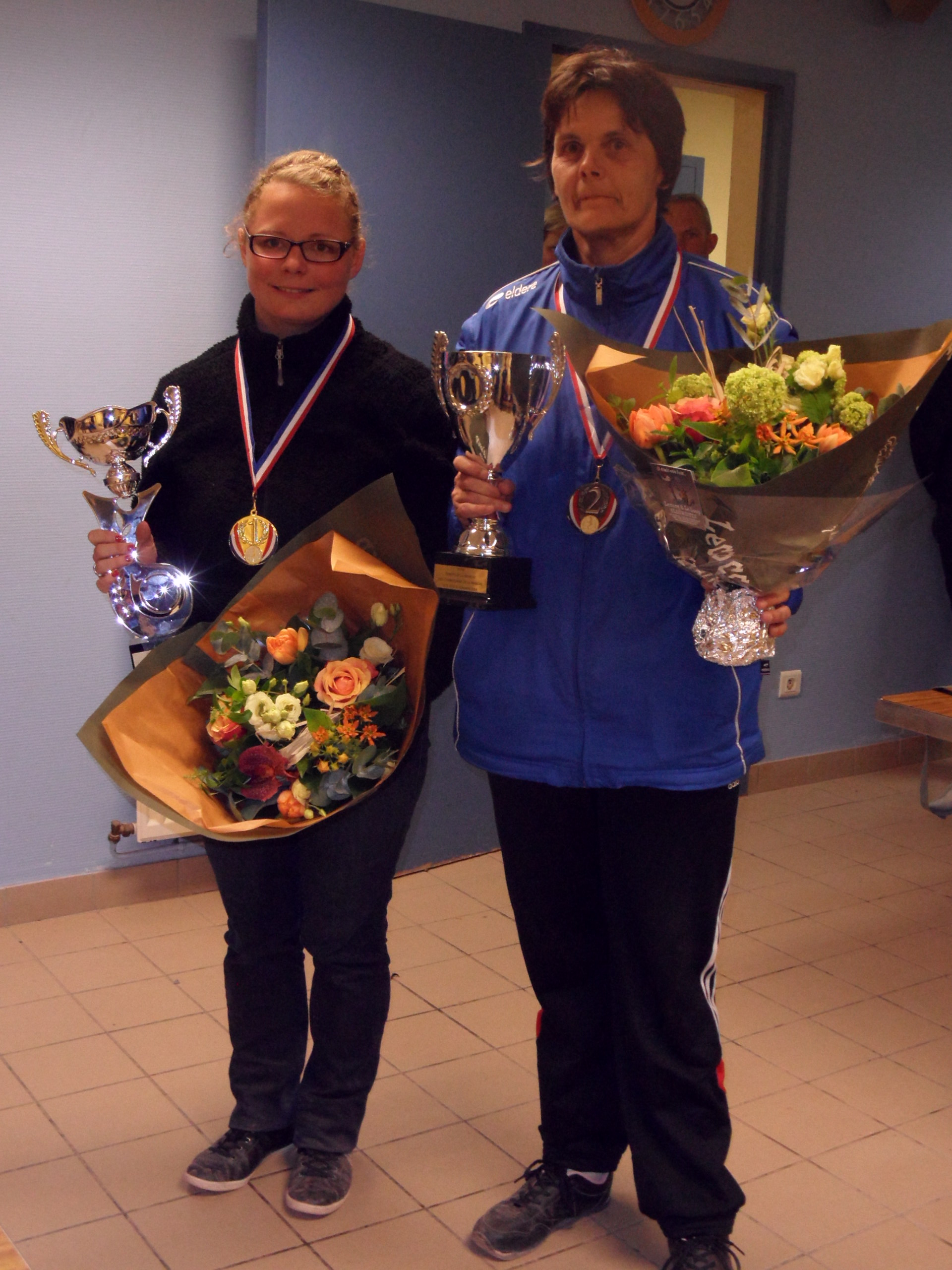 Nos deux manchoises qualifiées pour Saint Avold (57) Nos deux manchoises qualifiées pour Saint Avold (57)