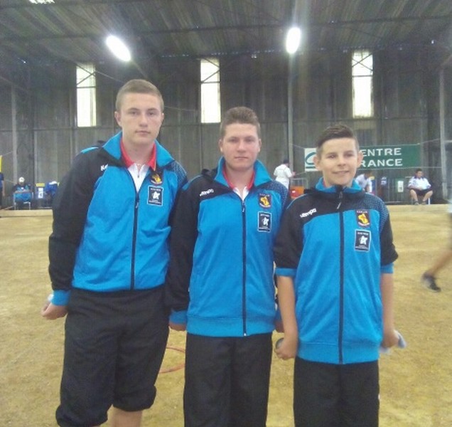 CHAMPIONNAT DE FRANCE TRIPLETTE JEUNE