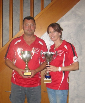 PATRICIA et OLIVIER FALCOZ   2 TITRES POUR UN COUPLE ....