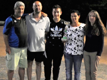 PORCHER Olivier - THIENNOT Pascal - RIEGEL Evan - BENONI Etiennette - AUCLERT Valérie PORCHER Olivier - THIENNOT Pascal - RIEGEL Evan - BENONI Etiennette - AUCLERT Valérie
