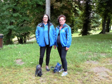 Stéphanie et Catherine