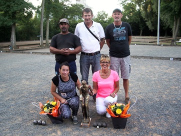 STEINBACH Jérôme, LOPEZ Denis, PETIT Karl ,                                                                LEMANN Sandra, CHAMPIGNEUX Nadine