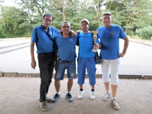 Finale du B: LAMBERT Philippe, PORCHER Pascal, PROENCA Sébastien, GILBERT Patrick