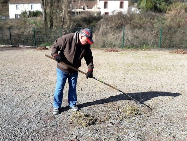 le secrétaire en plein travail