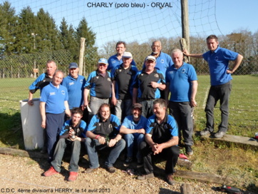 ORVAL en championnat départemental des clubs: 14 avril