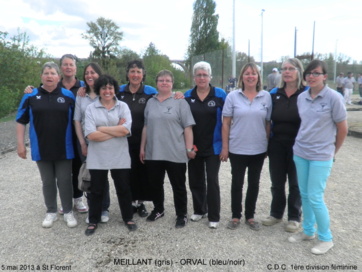 ORVAL en championnat départemental des clubs: le 5 mai