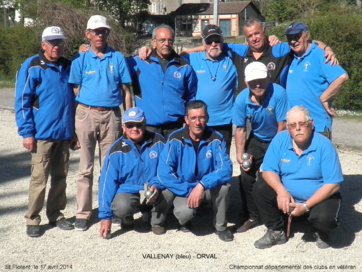 Championnat départemental des clubs: vétéran  Championnat départemental des clubs: vétéran