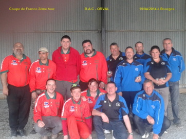 Coupe de France: B.A.C - ORVAL Coupe de France: B.A.C - ORVAL