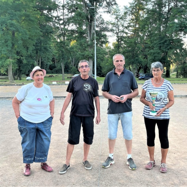 Christiane, Daniel, Hervé et Claudine