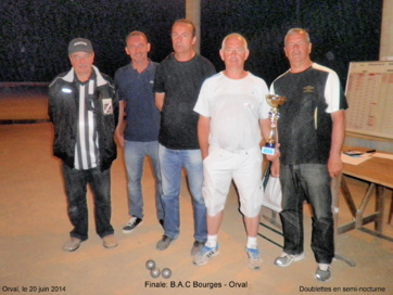 Résultats de la semi-nocturne à ORVAL Résultats de la semi-nocturne à ORVAL