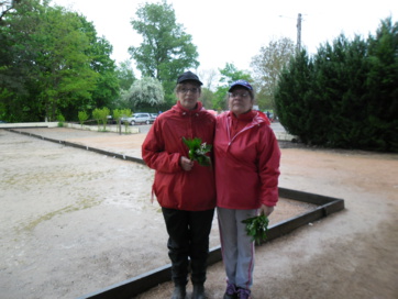 Qualificatif de ligue doublettes à ORVAL, le 1er mai