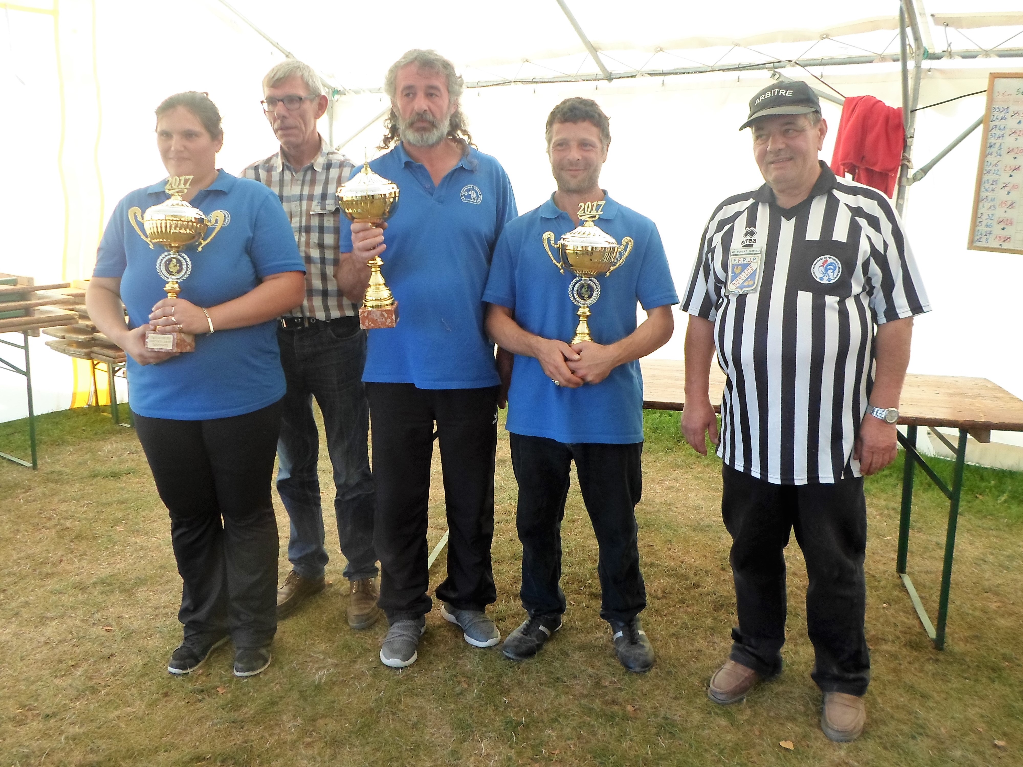 Championnat du Cher triplettes mixtes