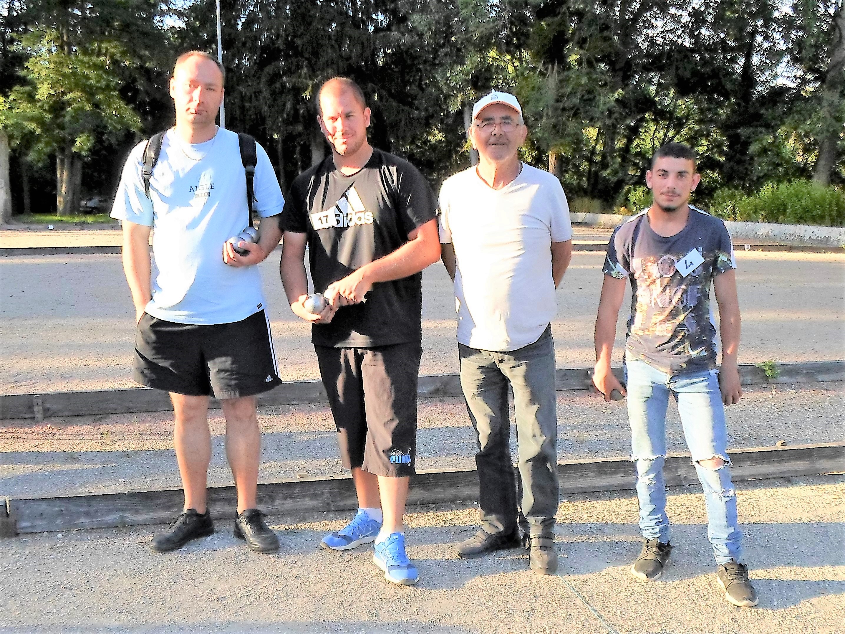 Martial, Pierre-Alexandre, Régis, Kenji